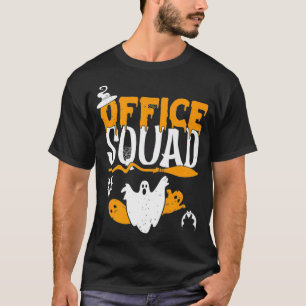 Office Squad Spooky Halloween Zurück in die Schule T-Shirt
