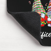 Office Staff Crew Funny Everything Is Fine Christm Mousepad (Ecke)