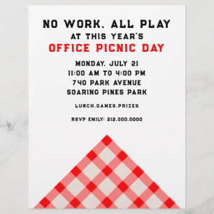 Office Summer Party Flyer