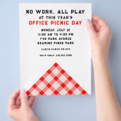 Office Summer Party Flyer (Hand)