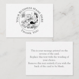 Office-Support - Dankeschön Karte