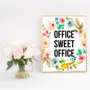 Office Sweet Office, Office-Geschenke, Zitate-Post Poster