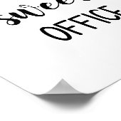 Office Sweet Office Wall Art Poster (Ecke)
