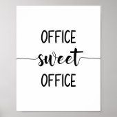 Office Sweet Office Wall Art Poster (Vorne)