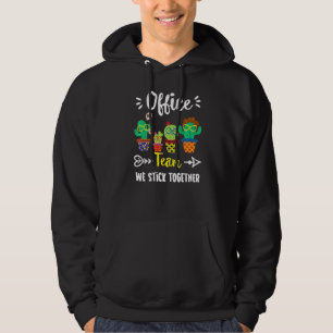 Office Team School Cactus Crew School Office Hoodie