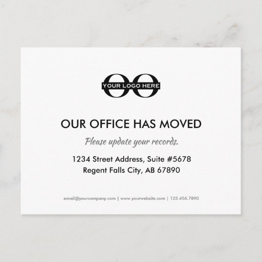 Office übertragen Aktualisieren Ihrer Platten Post Postkarte (Vorderseite)