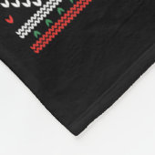 Office Ugly Christmas Funny Walking Hr Violation W Fleecedecke (Ecke)