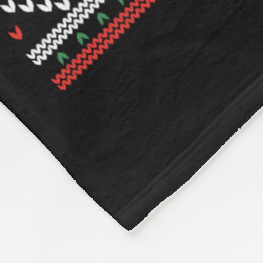 Office Ugly Christmas Funny Walking Hr Violation W Fleecedecke (Ecke)