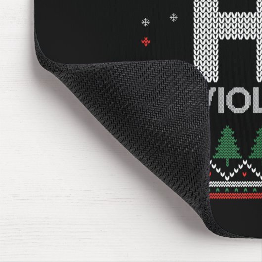 Office Ugly Christmas Funny Walking Hr Violation W Mousepad (Ecke)