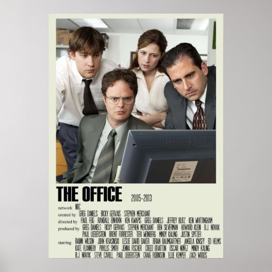 Office US Alternative Art TV Show Large 3 Poster (Vorne)