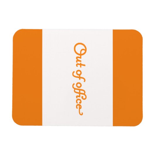 OFFICE VACATION ARBEIT ÜBERLADEN AUSDRÜCKE U MAGNET (Horizontal)