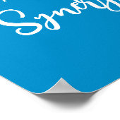 Office-Verlobung für motivierend Teamarbeit Poster (Ecke)