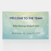 Office Vinyl Banner (Corporate Event) (Horizontal)