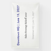 Office Vinyl Banner (Corporate Event) (Vertikal)