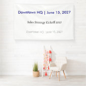 Office Vinyl Banner (Corporate Event) (Insitu)