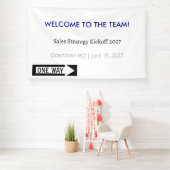 Office Vinyl Banner (Corporate Event) (Insitu)