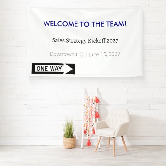 Office Vinyl Banner (Corporate Event) (Insitu)