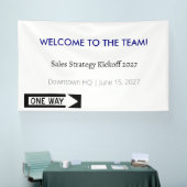 Office Vinyl Banner (Corporate Event) (Messe)