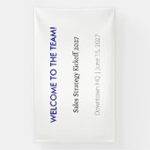 Office Vinyl Banner (Corporate Event) (Vertikal)