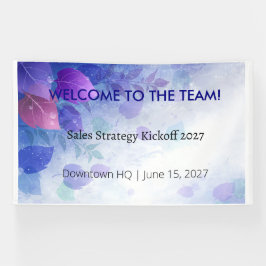 Office Vinyl Banner (Corporate Event)