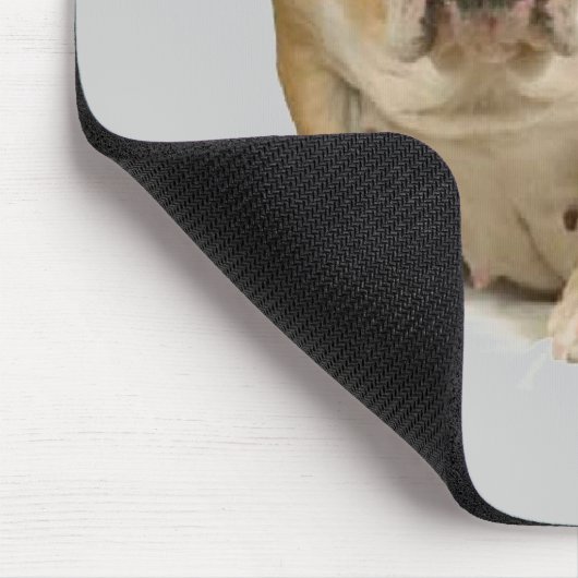 Office Witz Grumpy BullDog sarkastische Liebe Mein Mousepad (Ecke)