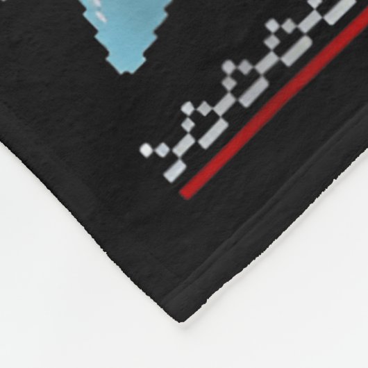 Office Yapper Ugly Sweater Christmas Fleecedecke (Ecke)