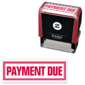 OFFICE ZAHLUNG GEBÜHRENDE SELBSTINKENDE BRIEFMARKE PERMASTEMPEL (Beispiel)