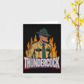 Officer Sergeant Cius Thunder Bodycam Funny Meme Karte (Gelbe Blume)