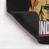 Officer Sergeant Cius Thunder Bodycam Funny Meme Mousepad (Ecke)