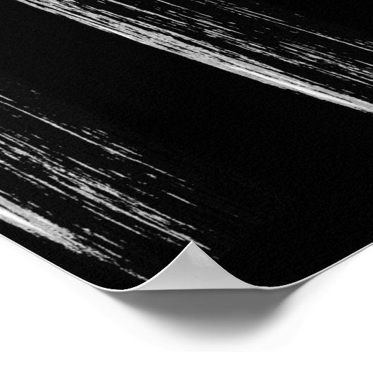 Officer Thin Blue Line Remüde Poster (Ecke)