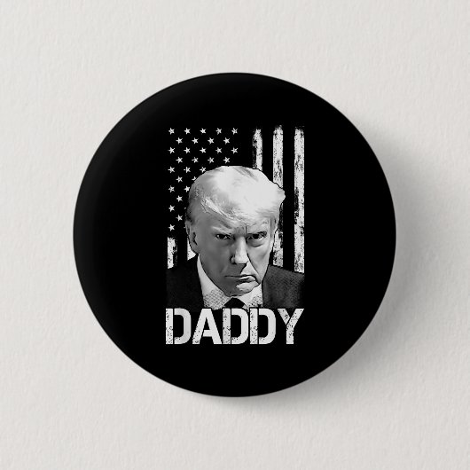 Official 2025 Trump Daddy _2  Button (Vorderseite)