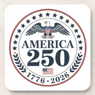 Official America 250th Anniversary Commemorative Getränkeuntersetzer