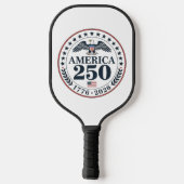 Official America 250th Anniversary Commemorative Pickleball Schläger (Rückseite)