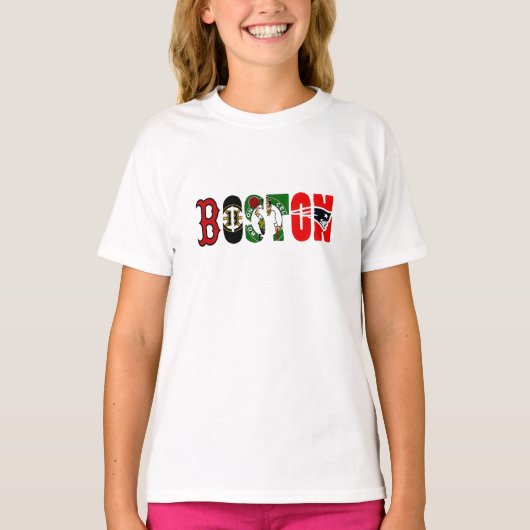Official Boston Sport Teams T-Shirt (Vorderseite)