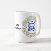 Official Cat Association Member Judging You Silen Kaffeetasse (VorderseiteRechts)