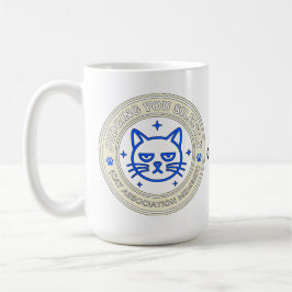 Official Cat Association Member Judging You Silen Kaffeetasse