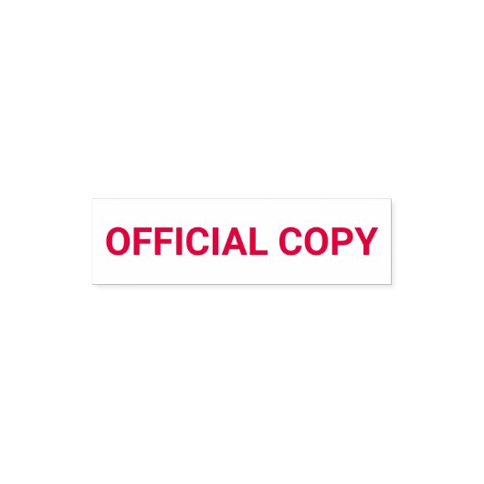 Official Copy Template Permastempel (Design)
