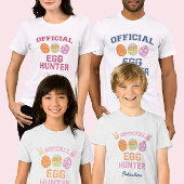 Official Egg Hunter Custom Name Easter Men T-Shirt
