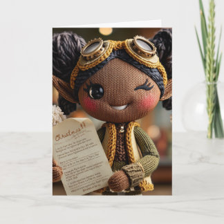 Official Elf Report Feiertagskarte