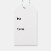 Official Elf Report Geschenkanhänger (Rückseite)