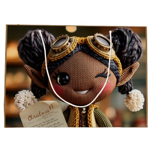 Official Elf Report Große Geschenktüte (Rückseite)