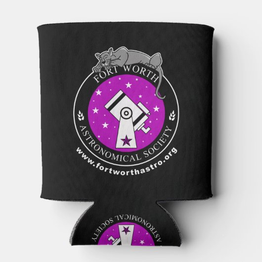 Official FWAS Logo Drink Cooler Dosenkühler (Rückseite)