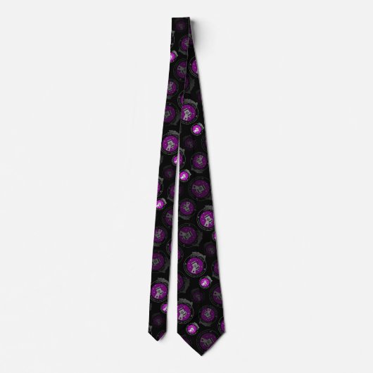 Official FWAS Logo Neck Tie Krawatte (Rückseite)