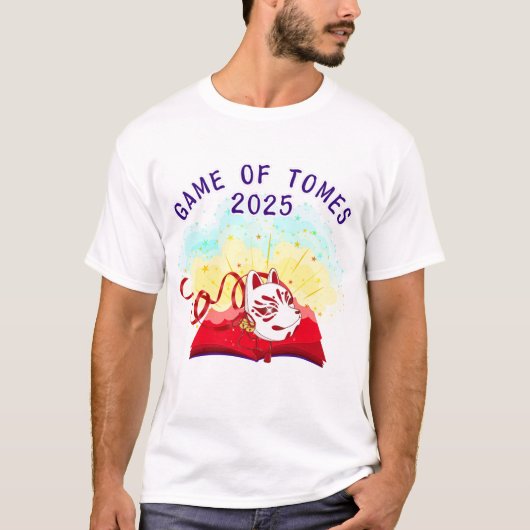 Official Game of Tomes 2025 T-Shirt (Vorderseite)