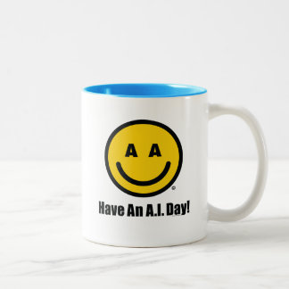 OFFICIAL Have A Nice A.I. Day MUG Zweifarbige Tasse