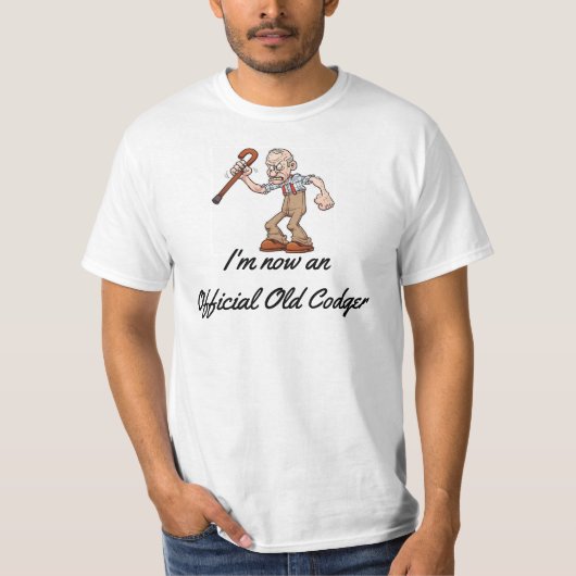 "Official Old Codger" T-Shirt (Vorderseite)