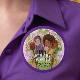 Official Purple Community Badge Stronger Together Button