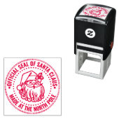Official Seal of Santa, Made at the North Pole #2 Permastempel (Beispiel)