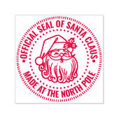 Official Seal of Santa, Made at the North Pole #2 Permastempel (Design)