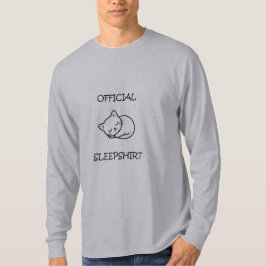Official Sleepshirt Cat Design - Cat Lover Gift T-Shirt